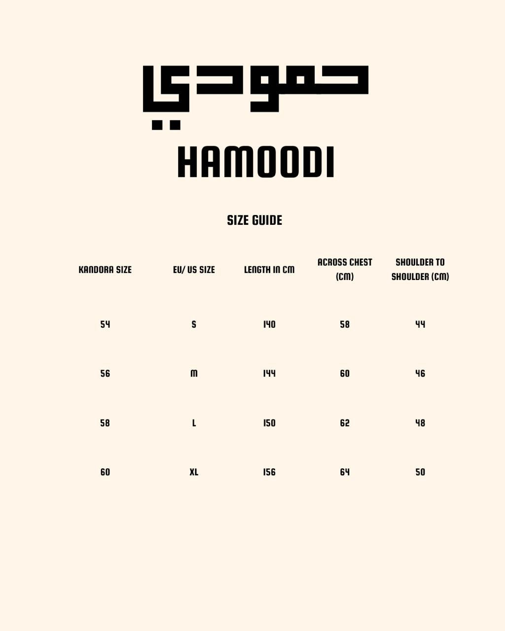 Hamoodi Thobe - Bespoke Collection