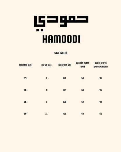 Hamoodi Thobe - Bespoke Collection